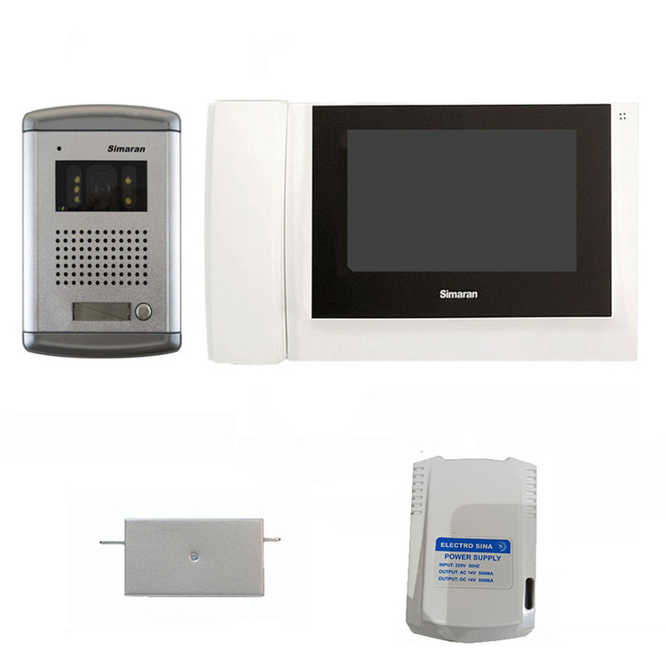 دربازکن تصویری سیماران مدل 78m100wifi/V1 مجموعه 4 عددی