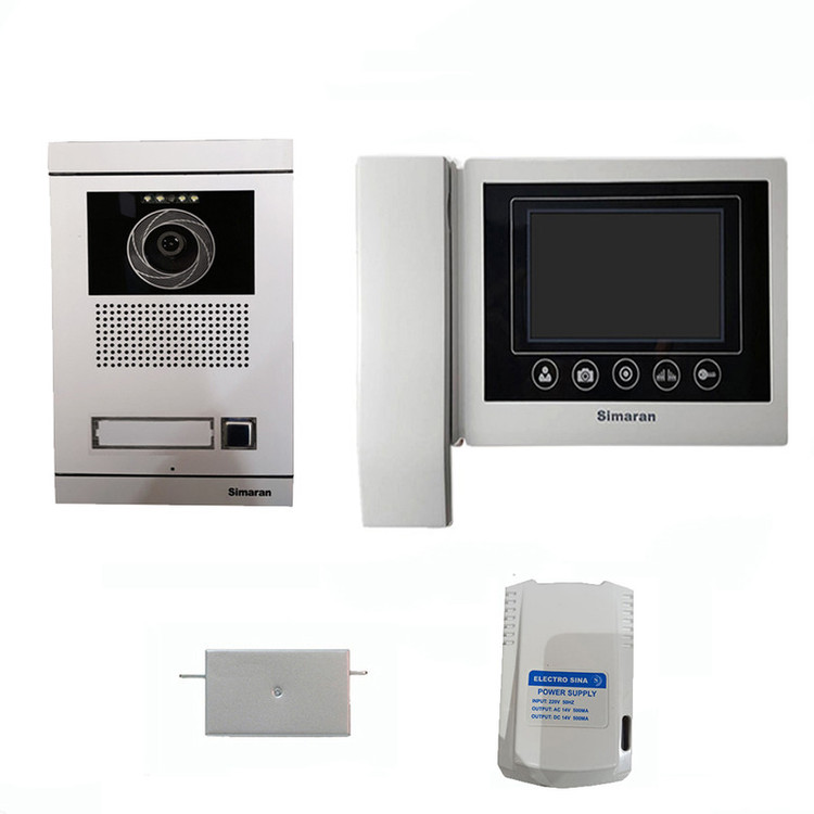 دربازکن تصویری سیماران مدل Hs43m100V1F مجموعه 4 عددی