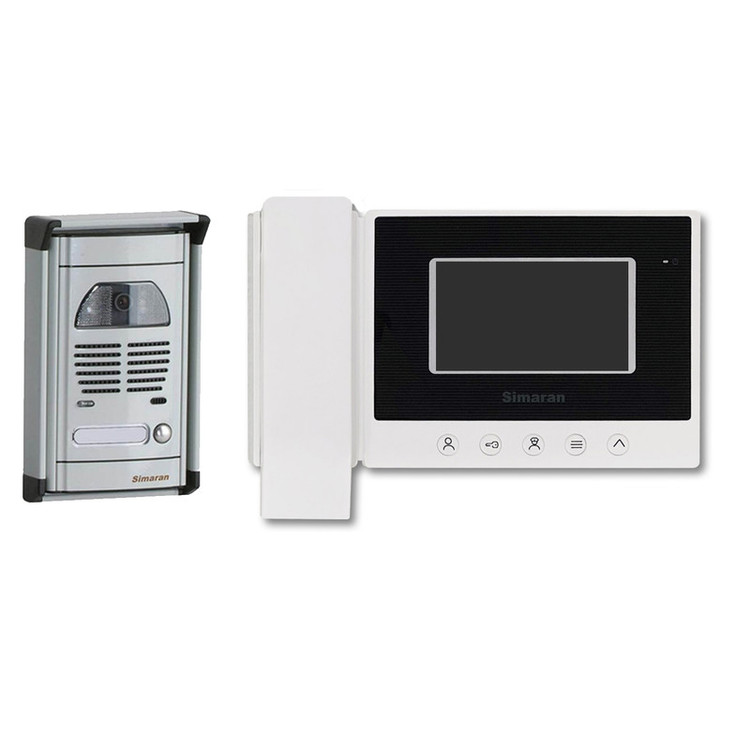 دربازکن تصویری سیماران مدل 43HS-VFC1 مجموعه دو عددی