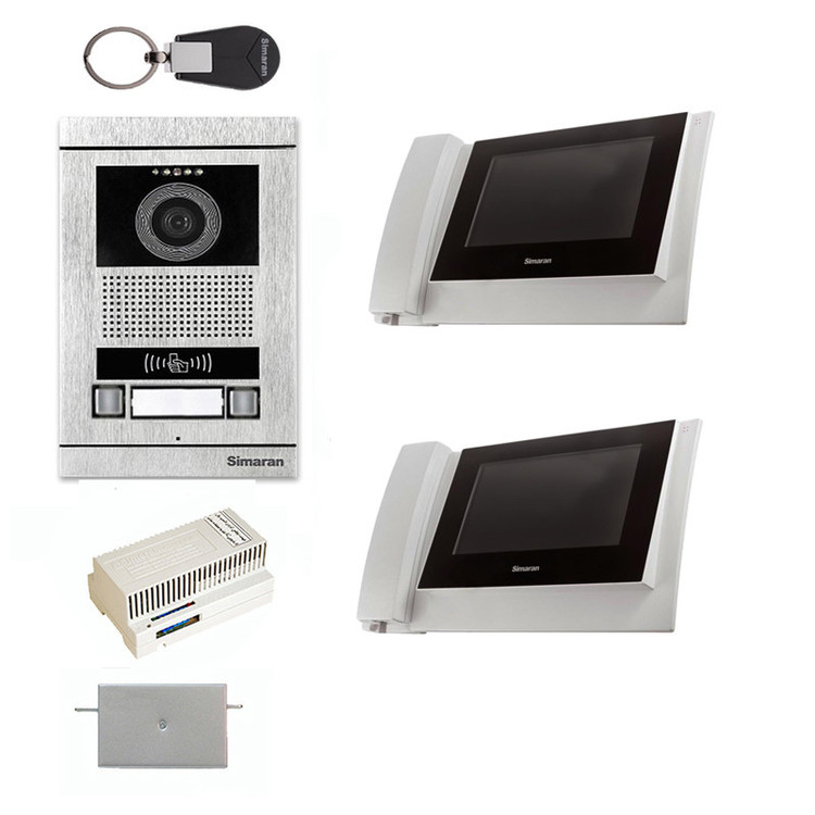 مجموعه دربازکن سیماران مدل 78m100 WiFi - vfbc2d/n مجموعه 5 عددی