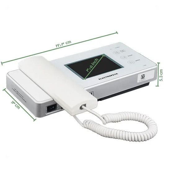 دربازکن تصویری الکتروپیک مدل FD1086/1196/White/1 یک واحدی باماژول ریموت دار