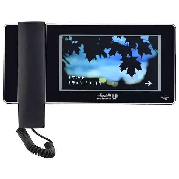 دربازکن تصویری لمسی الکتروپیک مدل 1195/996Blackx1