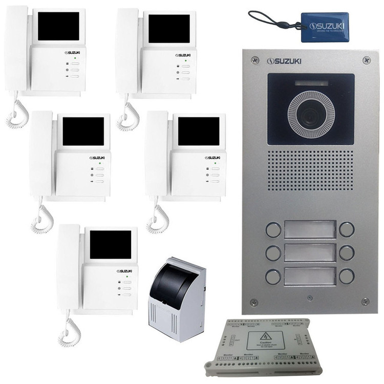 درب بازکن تصویری سوزوکی مدل 413i-5v-c مجموعه 6 عددی