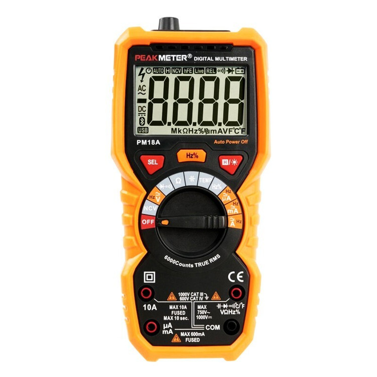 مولتی متر دیجیتال پیک متر مدل PM18A