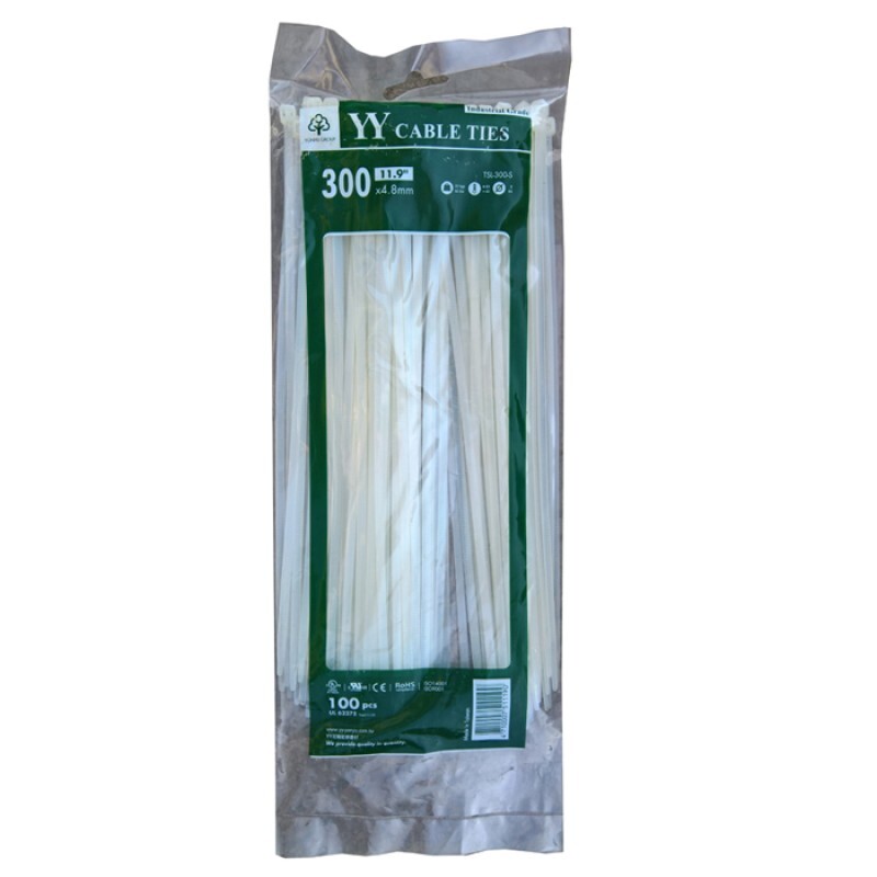 بست کمربندی وای وای مدل TSL-300-S سایز 4.8×300 میلیمتر