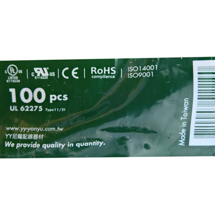 بست کمربندی وای وای مدل TSL-300-S سایز 4.8×300 میلیمتر