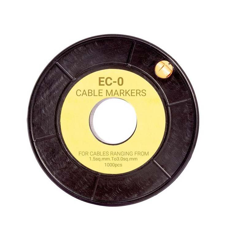 شماره سیم مدل EC-0-0 بسته 1000 عددی