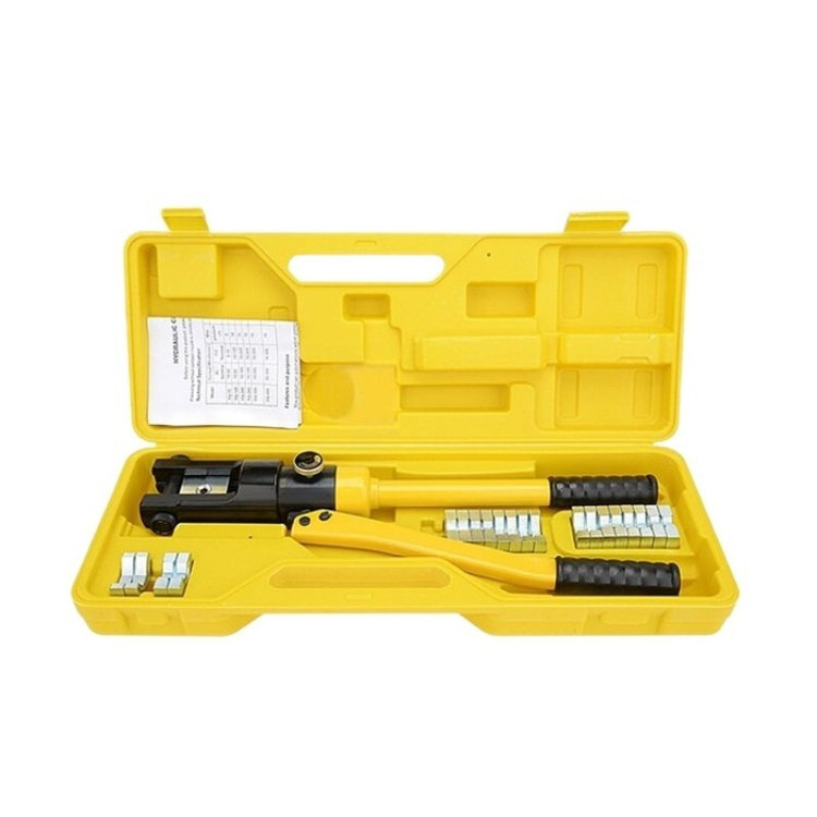 پرس کابلشو مدل هیدرولیک کد YQK-300 سایز 20 اینچ به همراه قالب مجموعه 11 عددی
