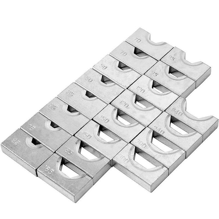 پرس کابلشو مدل هیدرولیک کد YQK-300 سایز 20 اینچ به همراه قالب مجموعه 11 عددی