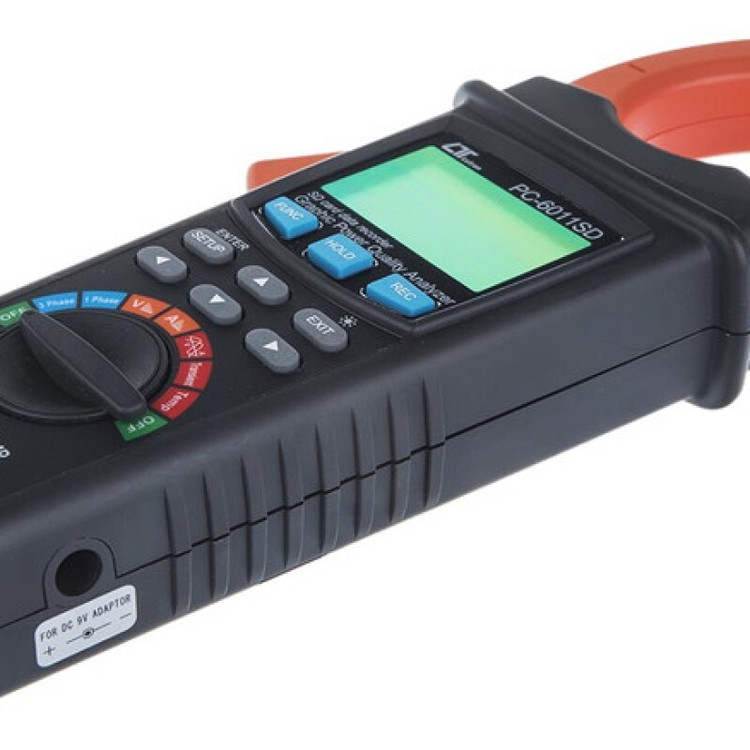 پاورآنالایزر کلمپی تکفاز و سه فاز لوترون مدل PC-6011SD