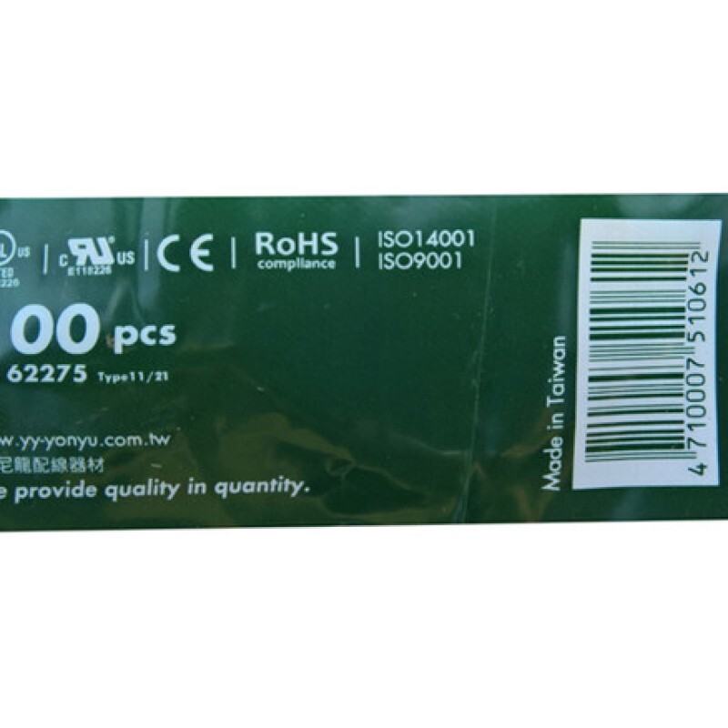 بست کمربندی وای وای تایوان مدل TSL-200-I سایز 3.6×200 میلیمتر