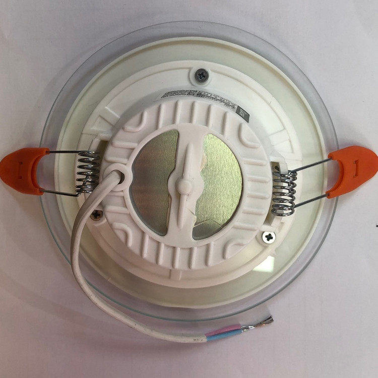 پنل 7وات سقفی هالوژنی دور شیشه smd توکاری