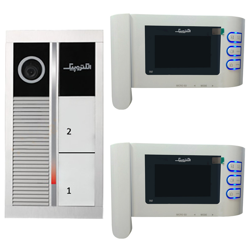 دربازکن تصویری الکتروپیک مدل 797 کد 1027 مجموعه 3 عددی