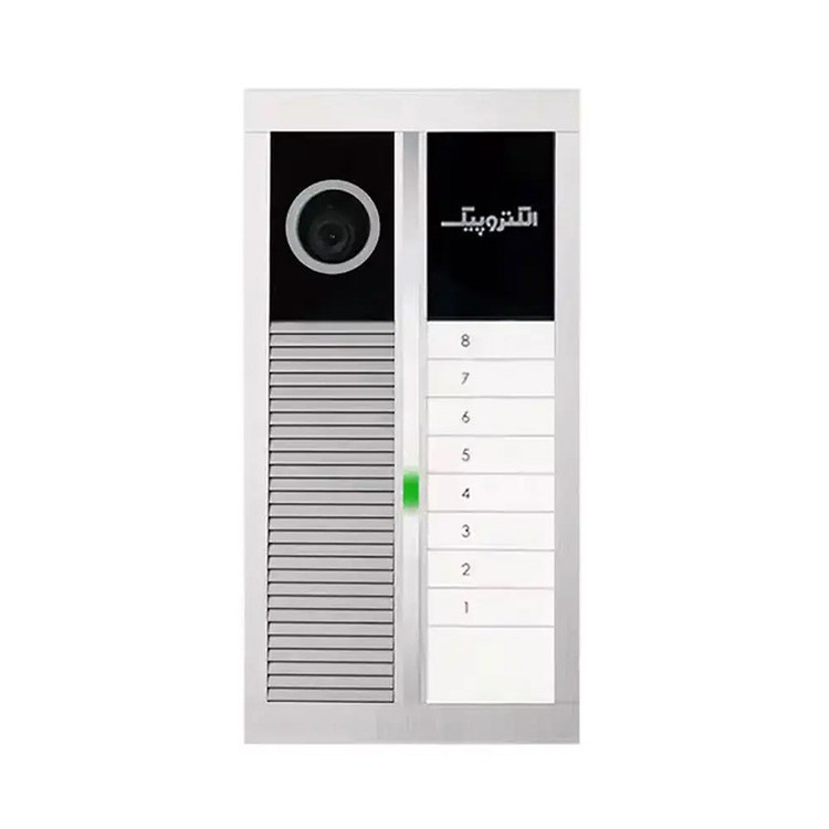پنل دربازکن تصویری الکتروپیک مدل رندا 8 واحدی