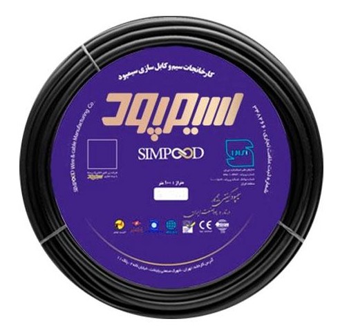 کابل برق افشان 10 * 5 مس خالص استاندارد سیمپود